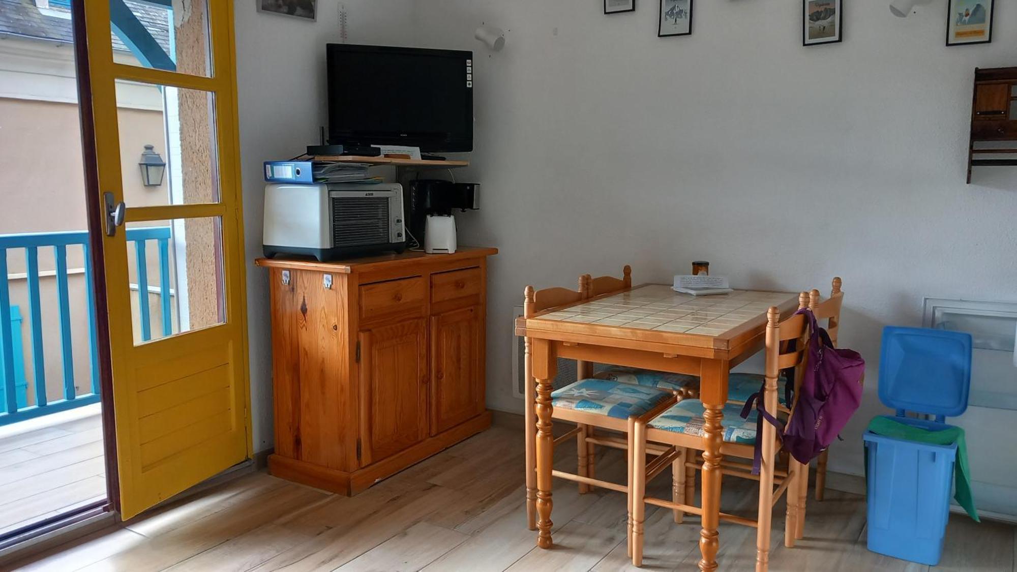 Joli Studio Avec Balcon Donnant Sur La Montagne Sainte Marie de Campan Bagian luar foto